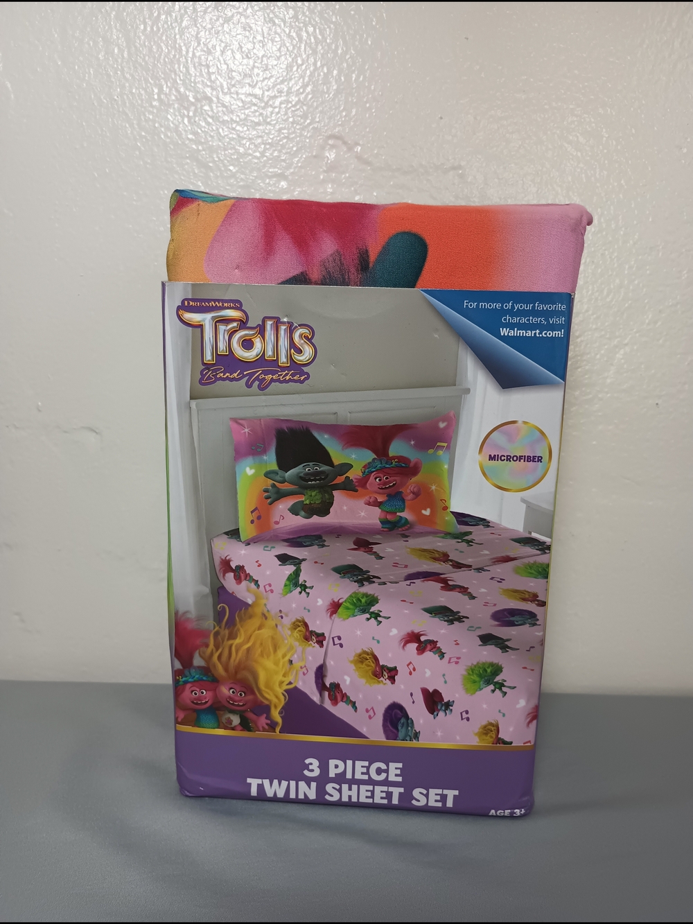 Dreamworks Trolls Band Together Twin Sheet Set